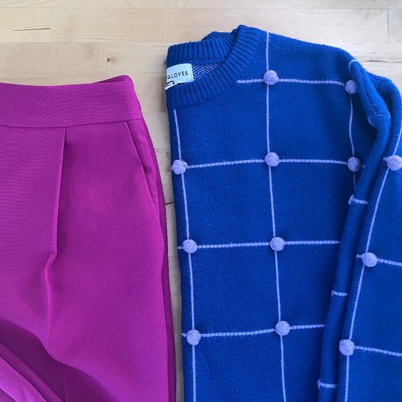 Pepaloves Pompom square sweater small - Picture 3 of 3